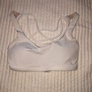 White Lululemon Sports Bra